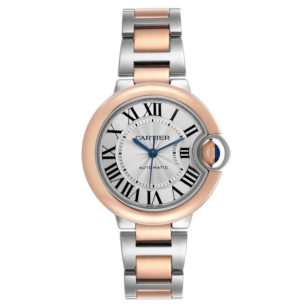 カルティエ バロン ブルー 33mm シルバー W2BB0023 カルティエ バロン ブルー 33mm シルバー W2BB0023