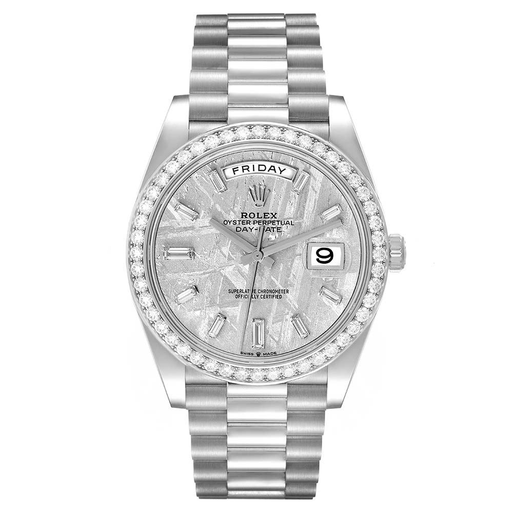 ロレックス デイデイト40 メテオライト10Pダイヤ 228349RBR ロレックス デイデイト40 メテオライト10Pダイヤ 228349RBR