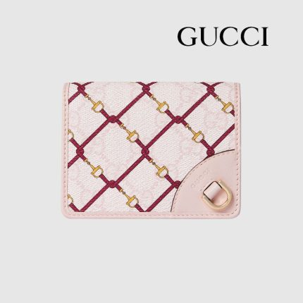 グッチ  プリント GG カードケース 854243