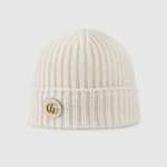 グッチ ダブルG付き ウールカシミア キャップ 764594 グッチ ダブルG付き ウールカシミア キャップ 764594