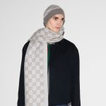 グッチ  GGカシミア ジャカード キャップ 811392