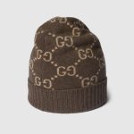 グッチ GGカシミア ジャカード キャップ 811392 3GAC0 グッチ GGカシミア ジャカード キャップ 811392 3GAC0