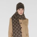 グッチ GGカシミア ジャカード キャップ 811392 3GAC0 グッチ GGカシミア ジャカード キャップ 811392 3GAC0