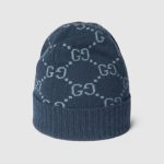 グッチ GGカシミア ジャカード キャップ 811392 3GAC0 グッチ GGカシミア ジャカード キャップ 811392 3GAC0