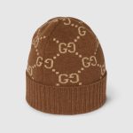 グッチ GGカシミア ジャカード キャップ 811392 3GAC0 グッチ GGカシミア ジャカード キャップ 811392 3GAC0