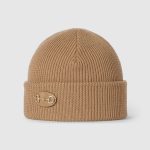 グッチ  ホースビット付き ウール ハット 836704