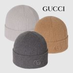 グッチ パッチ付き カシミア ハット 834190 グッチ パッチ付き カシミア ハット 834190