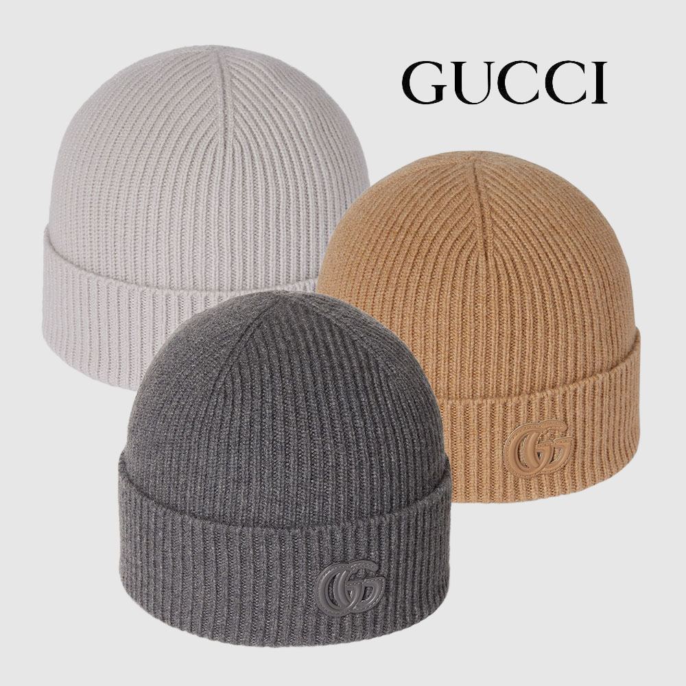 グッチ パッチ付き カシミア ハット 834190 グッチ パッチ付き カシミア ハット 834190