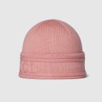 グッチ  GUCCI ロゴ入り ウールニット ハット 856014
