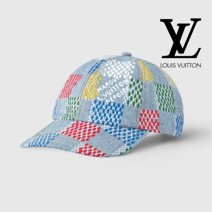 ルイヴィトン  キャップ･LV バーズ ダミエ M5048