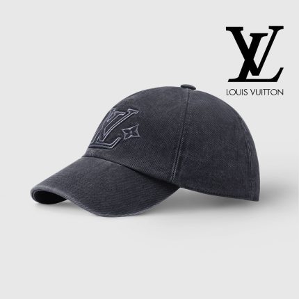 ルイヴィトン キャップ･LV デニム ウォッシュド M5254