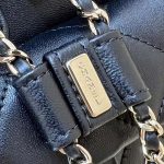 シャネル 22A メティエダール バックパック AS2908 ブラック シャネル 22A メティエダール バックパック AS2908 ブラック