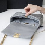 シャネル CHANEL 19 フラップバッグ AS1160 AS1161 エレファントグレー シャネル CHANEL 19 フラップバッグ AS1160 AS1161 エレファントグレー