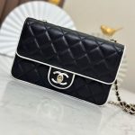 CHANEL  チェーンウォレット バイカラー バッグ AP4511