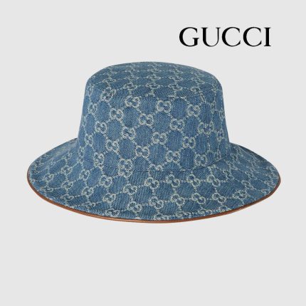 グッチ  GGデニム バケットハット ‎836220