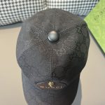 グッチ GGキャンバス タイガーヘッド付き ベースボールキャップ 84235
