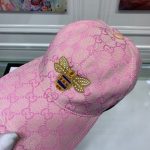 グッチ GGキャンバス ビー（ハチ）付き ベースボールキャップ 82045