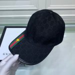 グッチ GGキャンバス ビー（ハチ）＆ウェブ ベースボールキャップ 80438