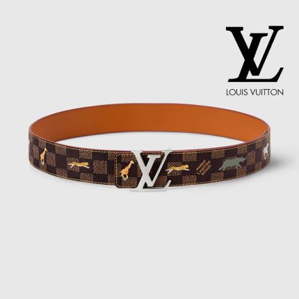 ヴィトン LV × ザ･ダージリン リミテッド ベルト･LV イニシャル 40MM リバーシブル M4668