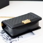 シャネル LeBoy チェーンバッグ ブラック A67085 A67086 シャネル LeBoy チェーンバッグ ブラック A67085 A67086