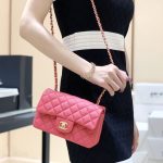 シャネル Classic Flap Bag ビッグミニ A01116 ピンク シャネル Classic Flap Bag ビッグミニ A01116 ピンク