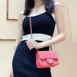 シャネル Classic Flap Bag スクエアミニ ピンク A01115 シャネル Classic Flap Bag スクエアミニ ピンク A01115