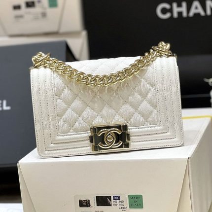 シャネル  Classic Flap Bag スクエアミニ ピンク A01115
