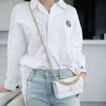 シャネル Mini WOC チェーンバッグ AP3021 ホワイト シャネル Mini WOC チェーンバッグ AP3021 ホワイト