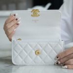 シャネル Mini WOC チェーンバッグ AP3021 ホワイト シャネル Mini WOC チェーンバッグ AP3021 ホワイト