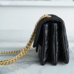 シャネル 22K フラップチェーンバッグ AS3393 ブラック シャネル 22K フラップチェーンバッグ AS3393 ブラック