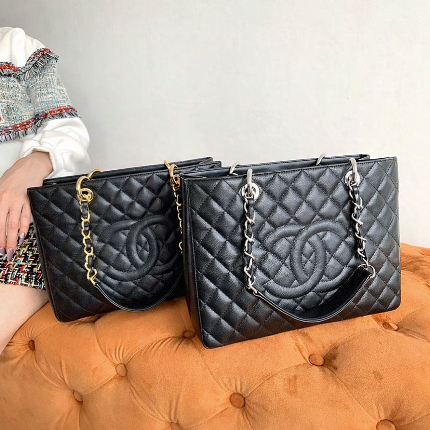 シャネル トートバッグ Tote GST A50995 ブラック シャネル トートバッグ Tote GST A50995 ブラック