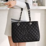 シャネル トートバッグ Tote GST A50995 ブラック シャネル トートバッグ Tote GST A50995 ブラック