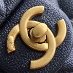 シャネル フラップバッグ AS2855 ダークブルー シャネル フラップバッグ AS2855 ダークブルー