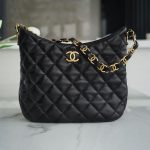 シャネル HOBO ショルダーバッグ AS3631 ブラック シャネル HOBO ショルダーバッグ AS3631 ブラック