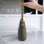 シャネル HOBO ショルダーバッグ AS3562 グリーン シャネル HOBO ショルダーバッグ AS3562 グリーン