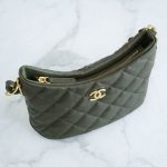 シャネル HOBO ショルダーバッグ AS3562 グリーン シャネル HOBO ショルダーバッグ AS3562 グリーン