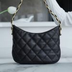 シャネル HOBO ショルダーバッグ ブラック AS3562 シャネル HOBO ショルダーバッグ ブラック AS3562