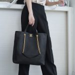 シャネル Maxi トートバッグ AS3128 ブラック シャネル Maxi トートバッグ AS3128 ブラック