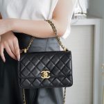 シャネル CF マトラッセ ショルダーバッグ AS2615 AS2649 ブラック