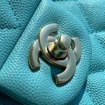 シャネル  クラシック マトラッセ 25cm A01112 ティファニーブルー