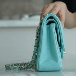 シャネル  クラシック マトラッセ 25cm A01112 ティファニーブルー