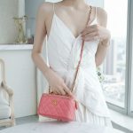 シャネル ミニボックスバッグ コーラルピンク AP2805 シャネル ミニボックスバッグ コーラルピンク AP2805