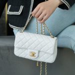 シャネル  ミニフラップバッグ AS1787 ホワイト