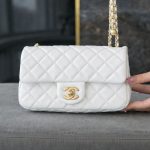 シャネル  ミニフラップバッグ AS1787 ホワイト