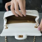 シャネル  ミニフラップバッグ AS1787 ホワイト