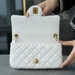 シャネル  ミニフラップバッグ AS1787 ホワイト
