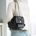 シャネル バックパック キャビアスキン ブラックAS4399 シャネル バックパック キャビアスキン ブラックAS4399