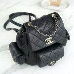 シャネル バックパック キャビアスキン ブラックAS4399 シャネル バックパック キャビアスキン ブラックAS4399