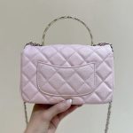 シャネル  ミニ フラップバックウィズトップハンドル AS5554