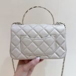 シャネル  ミニフラップバッグ キルティングハンドル AS5554